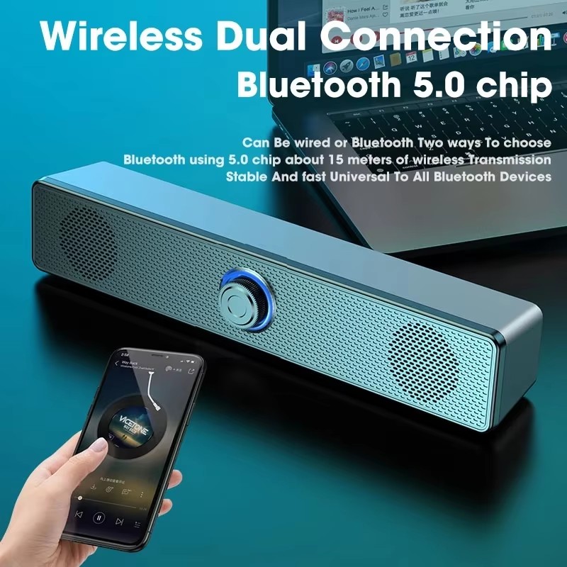 Music Soundbar Computer Caixa  - Audio Music To Mp3 reseña y precio