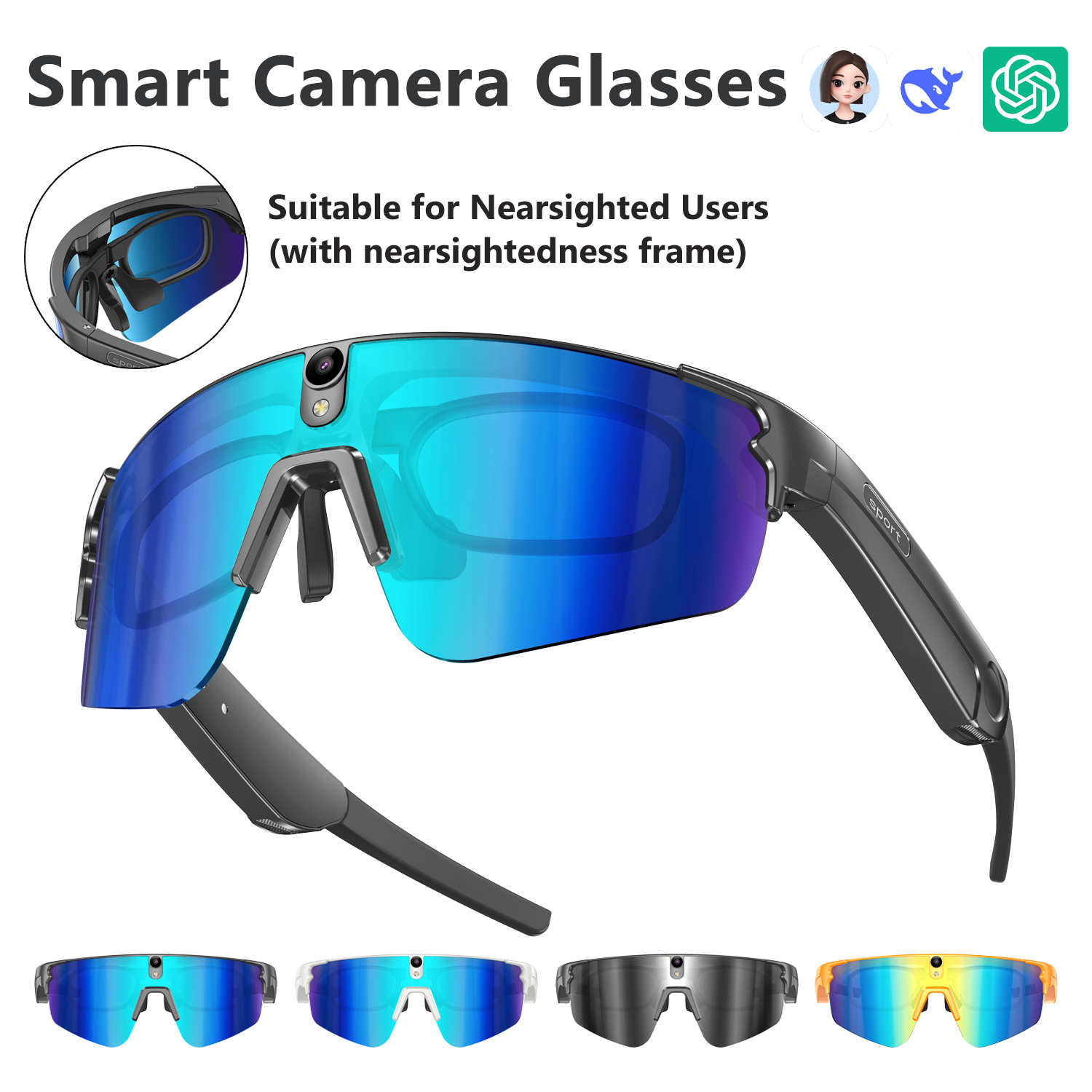 L805 AI Smart Glasses With 800 - Drum Practice Pad reseña y precio
