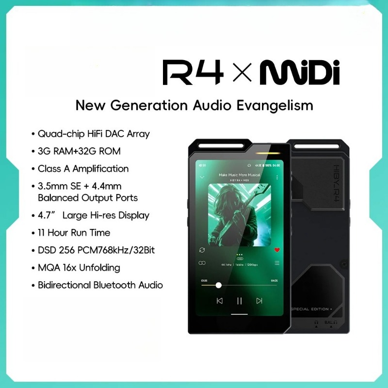 R4 MiDi Version ES9018Q2M*4 An - Audio Music To Mp3 reseña y precio