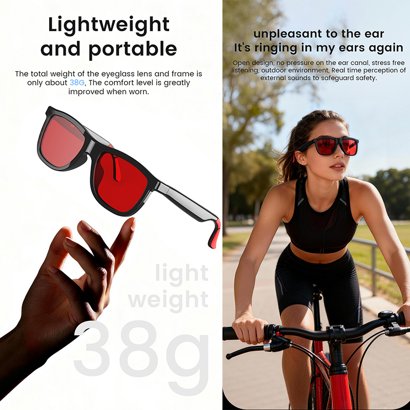 New AI Smart Audio Glasses 38g - Audio Music Ai reseña y precio