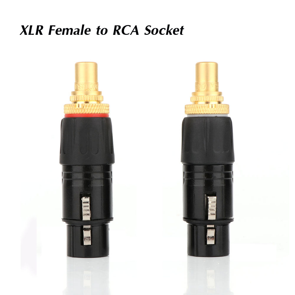 2PC NEUTRIK XLR male to RCA Fe - Cable Xlr Balanced reseña y precio