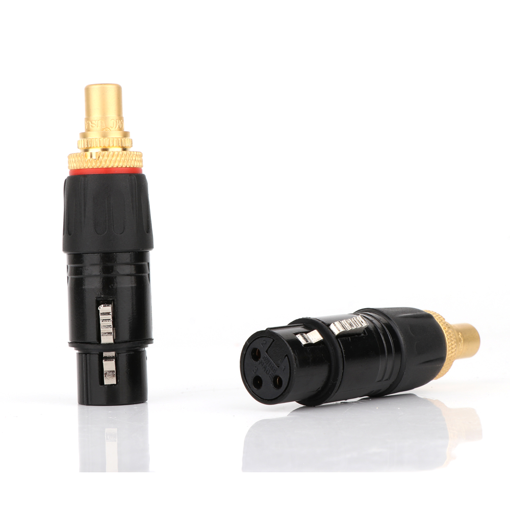 2PC NEUTRIK XLR male to RCA Fe - Cable Xlr Balanced reseña y precio