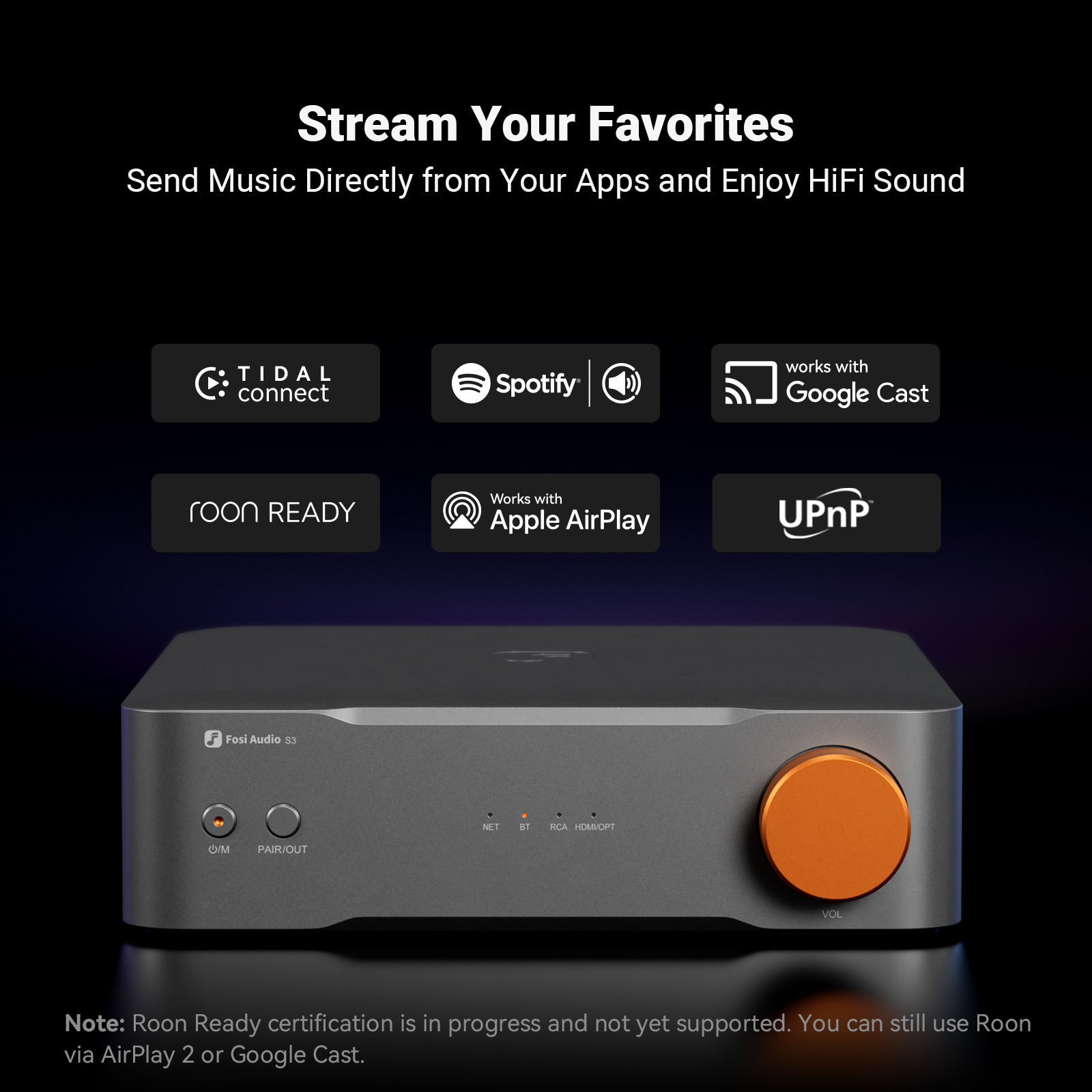 Fosi Audio Hi-Res Music Stream - Audio Music To Mp3 reseña y precio