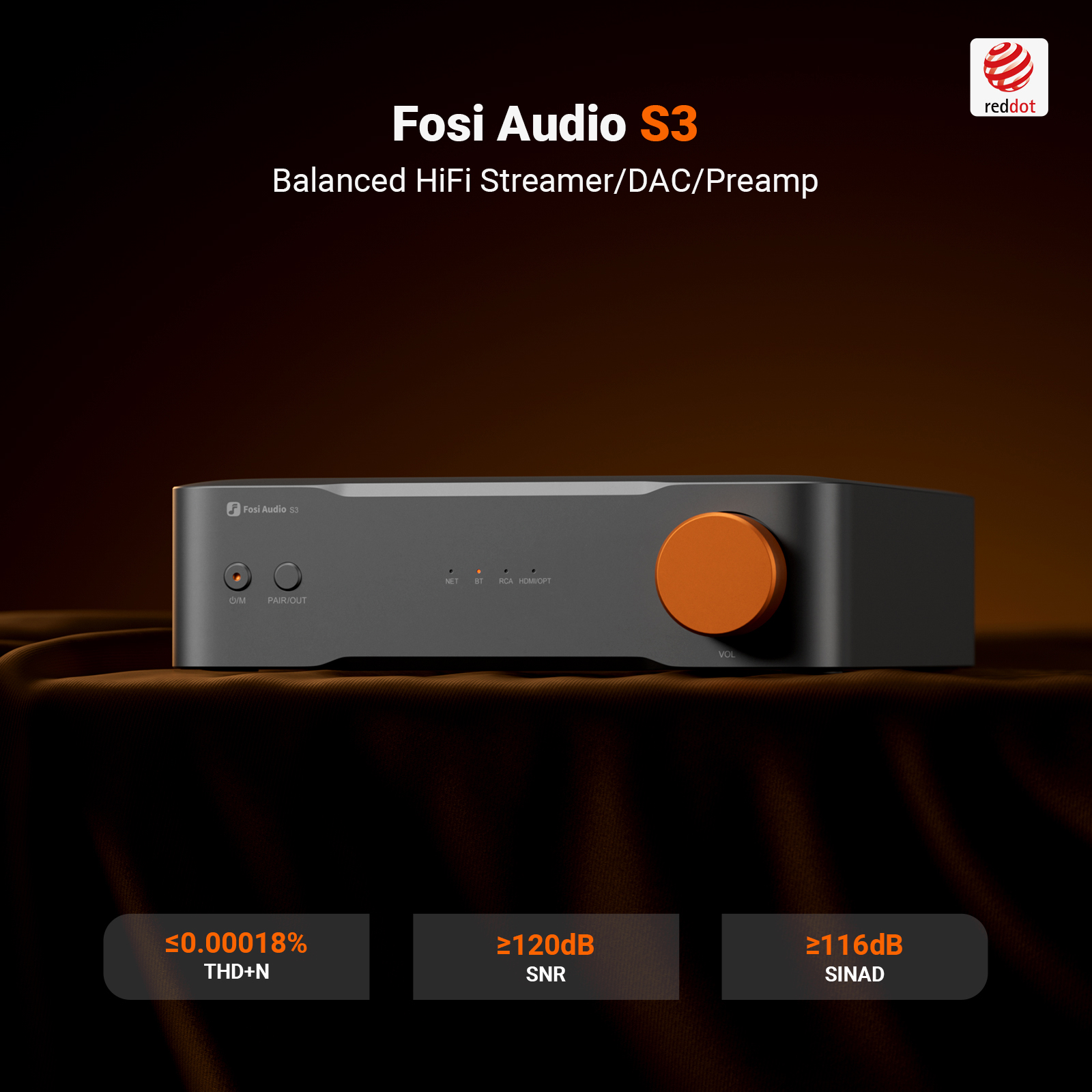 Fosi Audio Hi-Res Music Stream - Audio Music To Mp3 reseña y precio