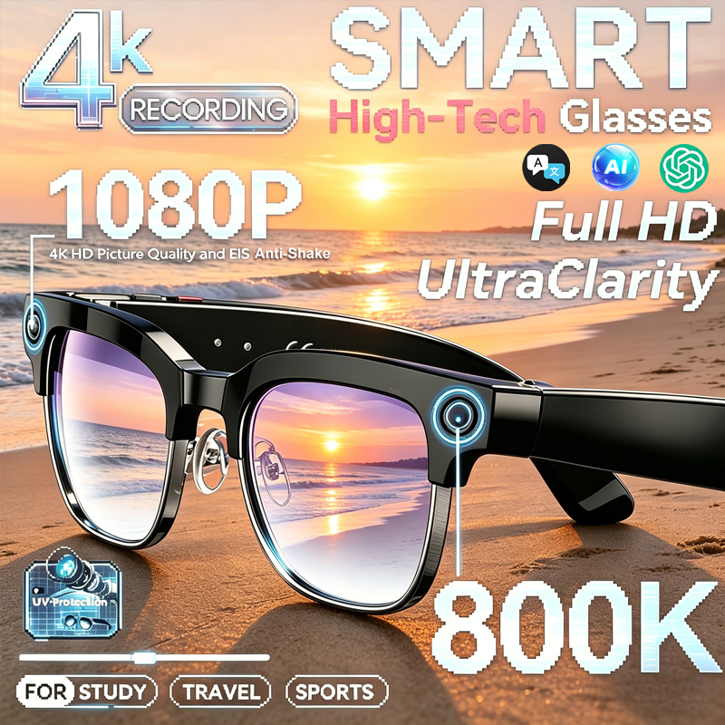 Smart Camera Glasses Photo and - Audio Music Ai reseña y precio