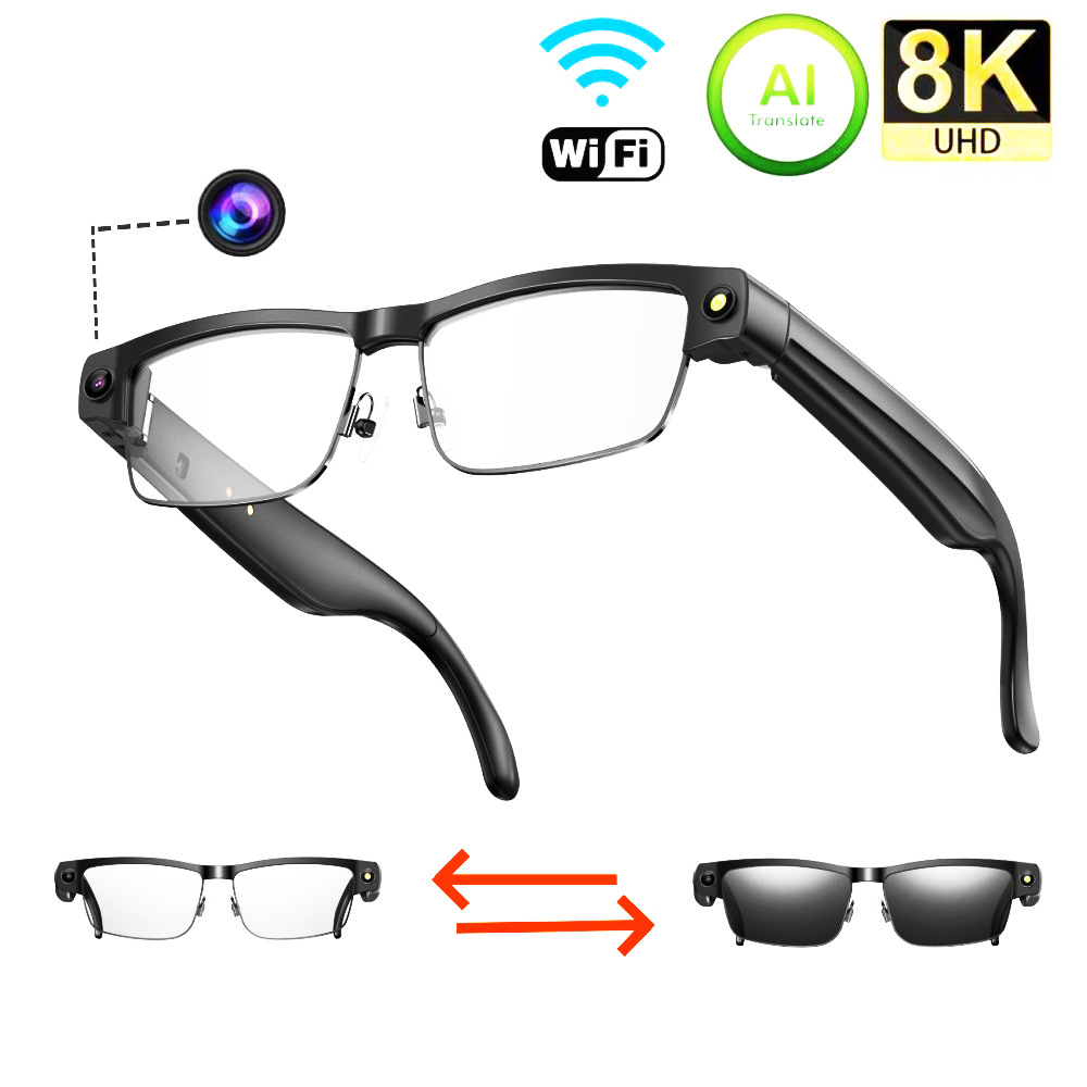 L802 Smart Glasses 8 Million P - Audio Music Ai reseña y precio