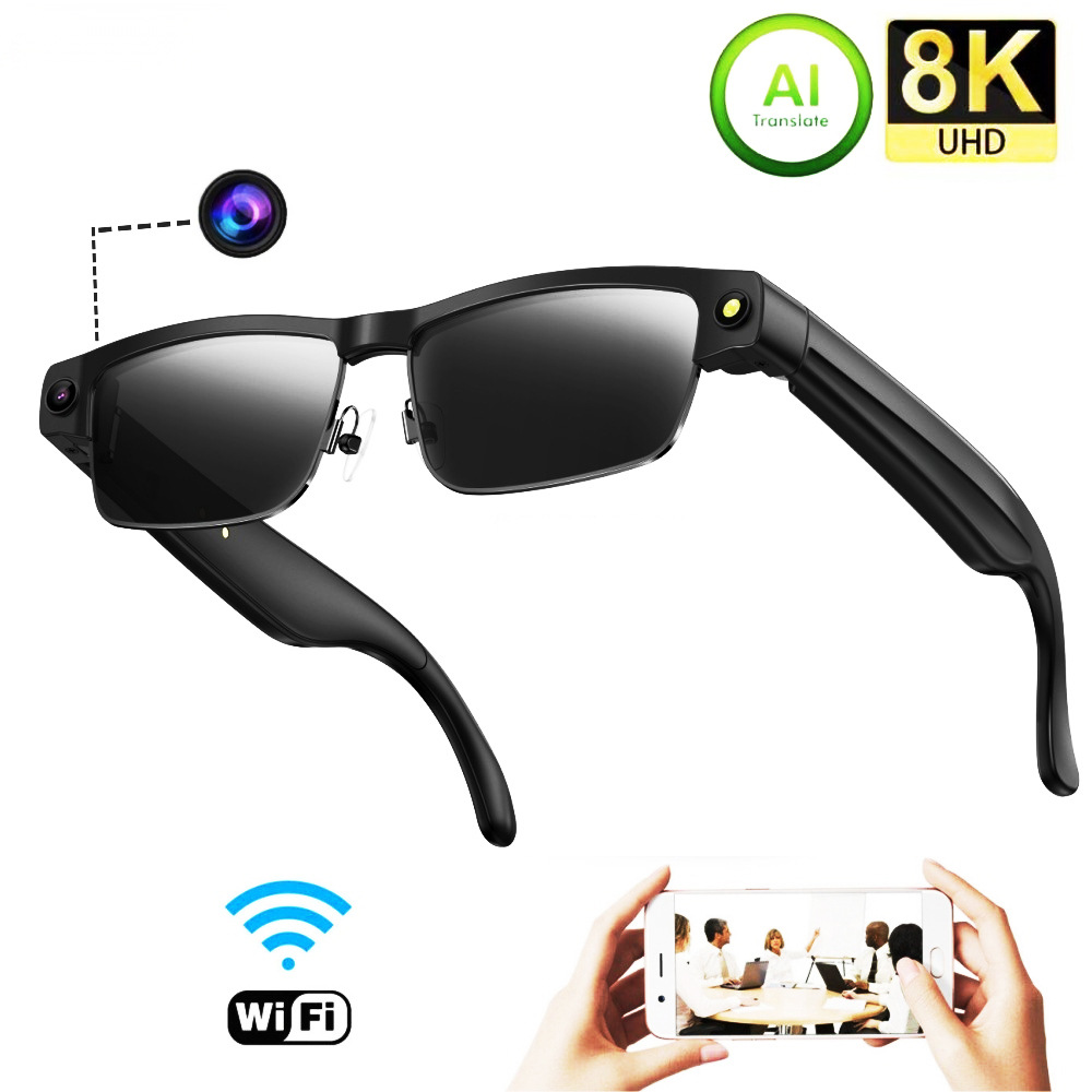 L802 Smart Glasses 8 Million P - Audio Music Ai reseña y precio