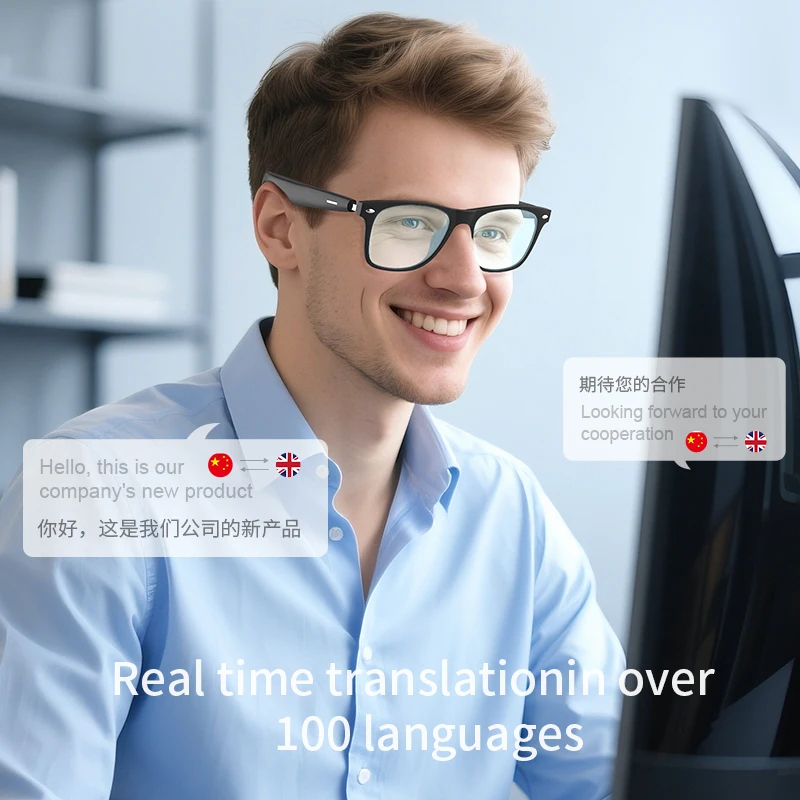 Business AI Glasses Translator - Audio Music Ai reseña y precio