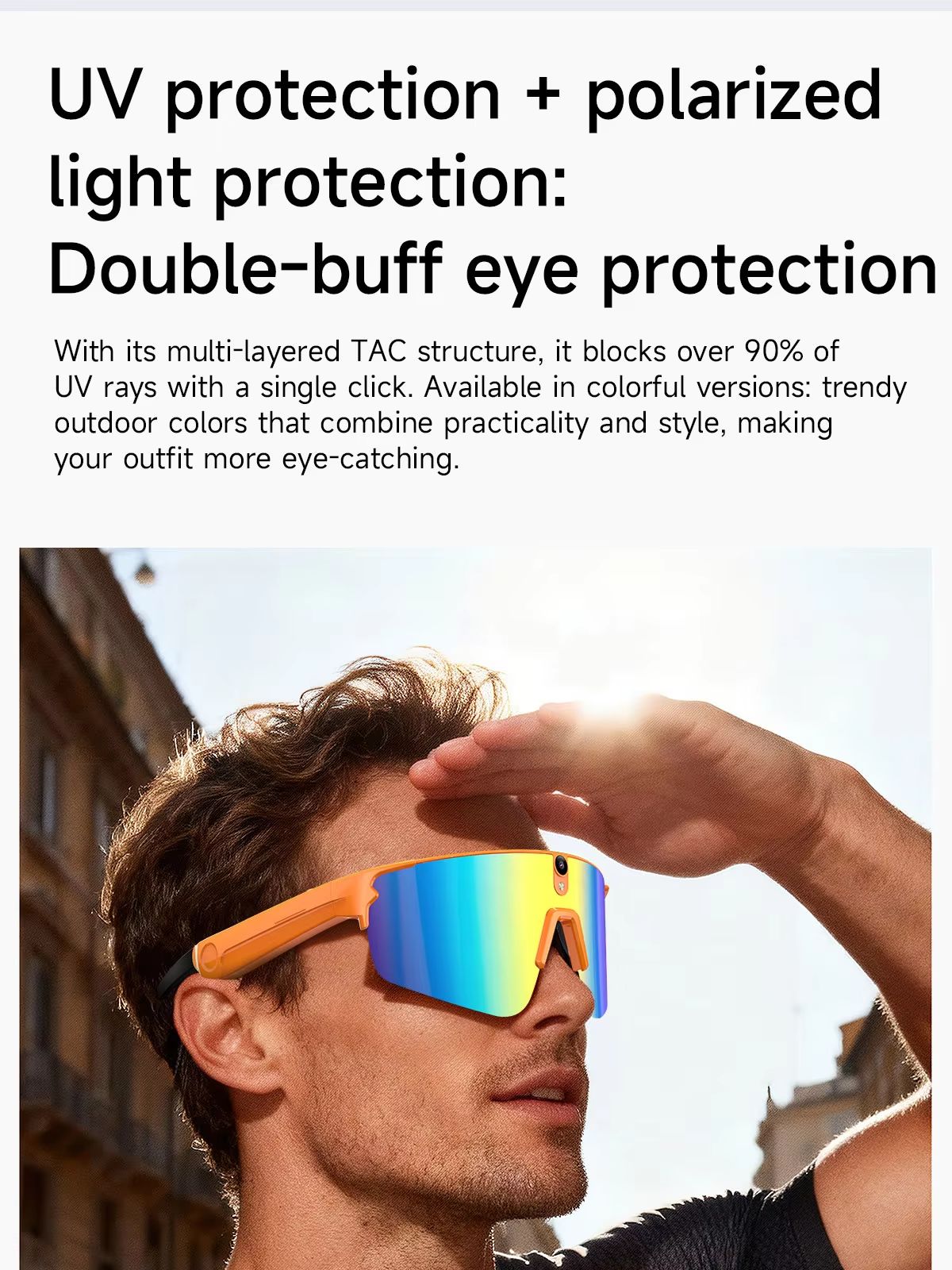 L805 AI Smart Glasses With 800 - Audio Music Ai reseña y precio