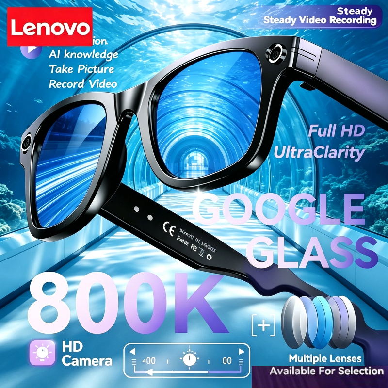 Lenovo 8K Vision AI Eyeglasses - Audio Music Ai reseña y precio