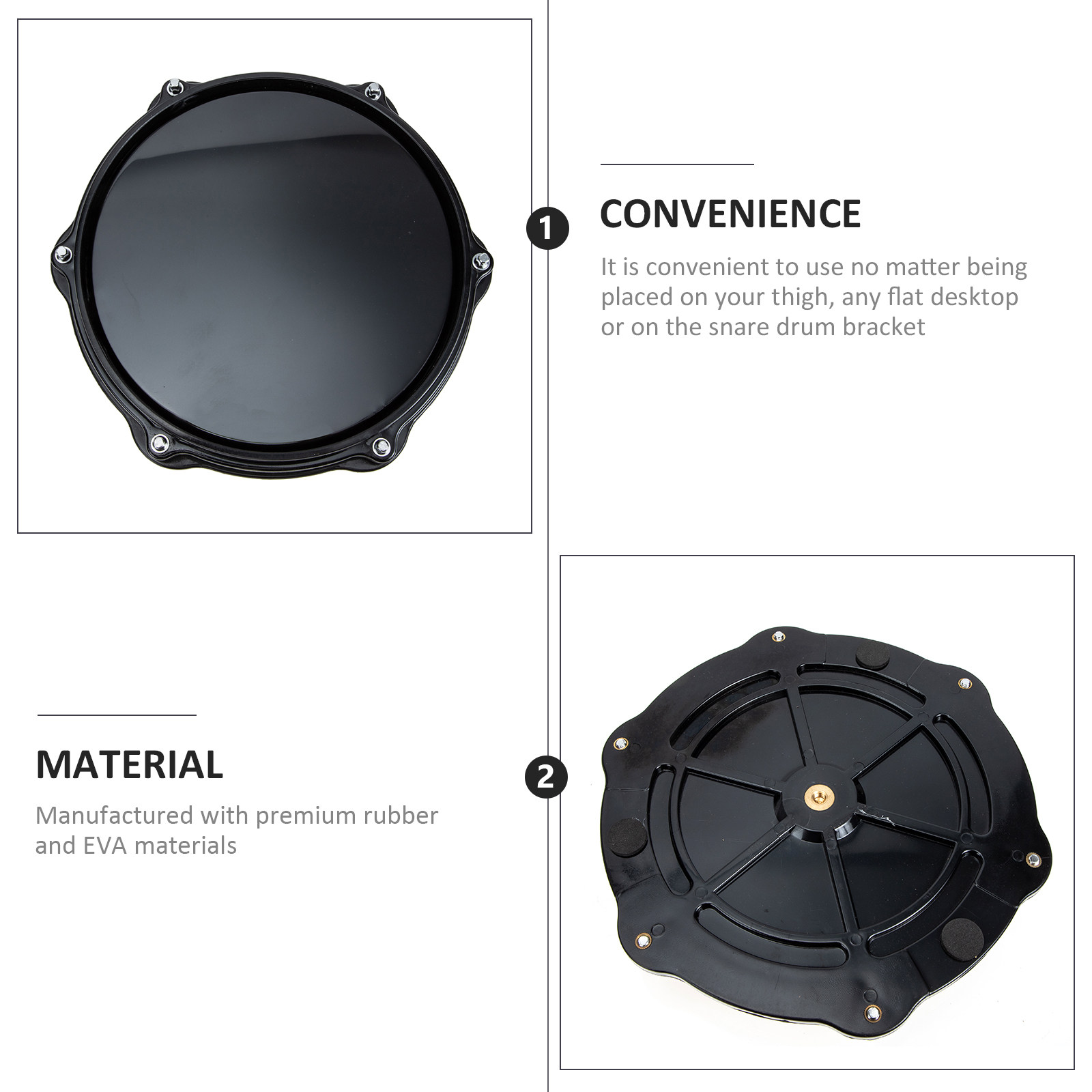 Professional Drum Practice Pad - Drum Practice Pad reseña y precio