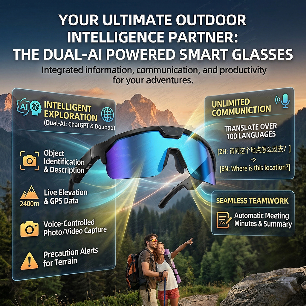 2026 New AI Smart Sports Glass - Audio Music Ai reseña y precio