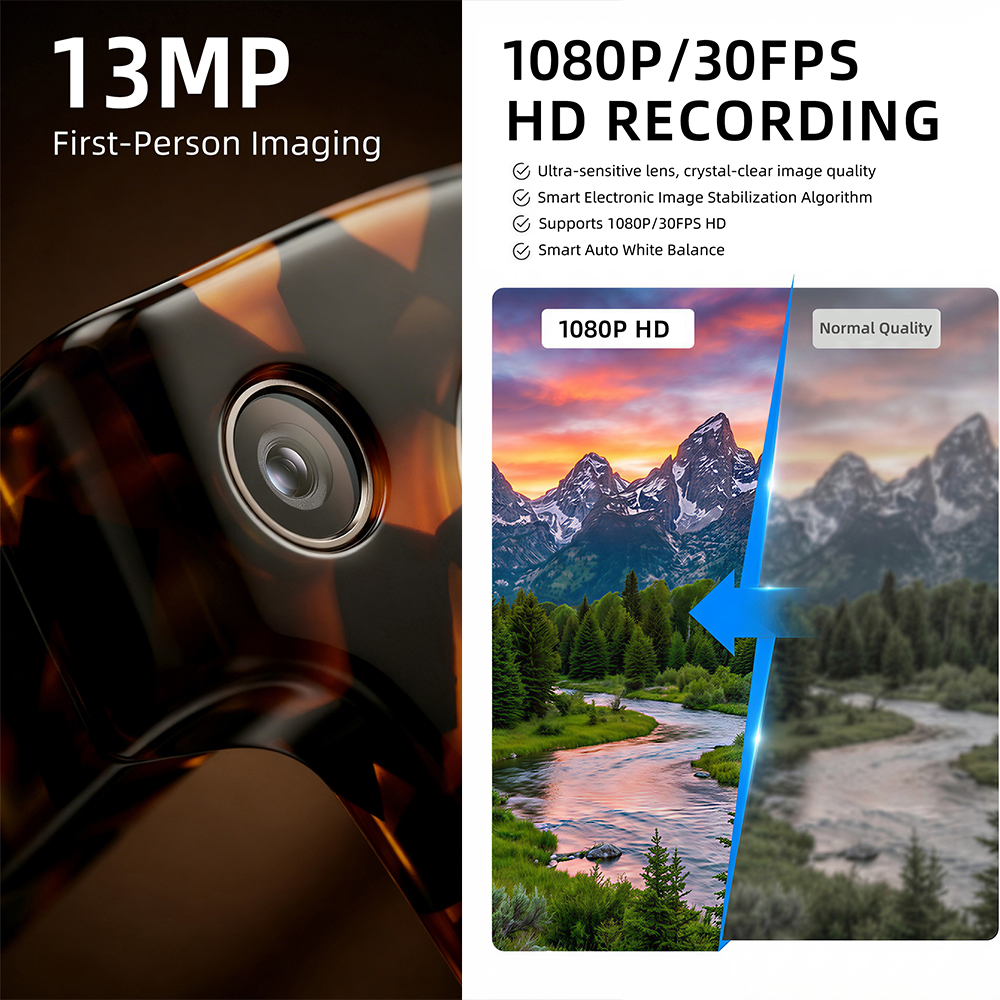 G600 Pro AI Smart Glasses 13MP - Audio Music Ai reseña y precio