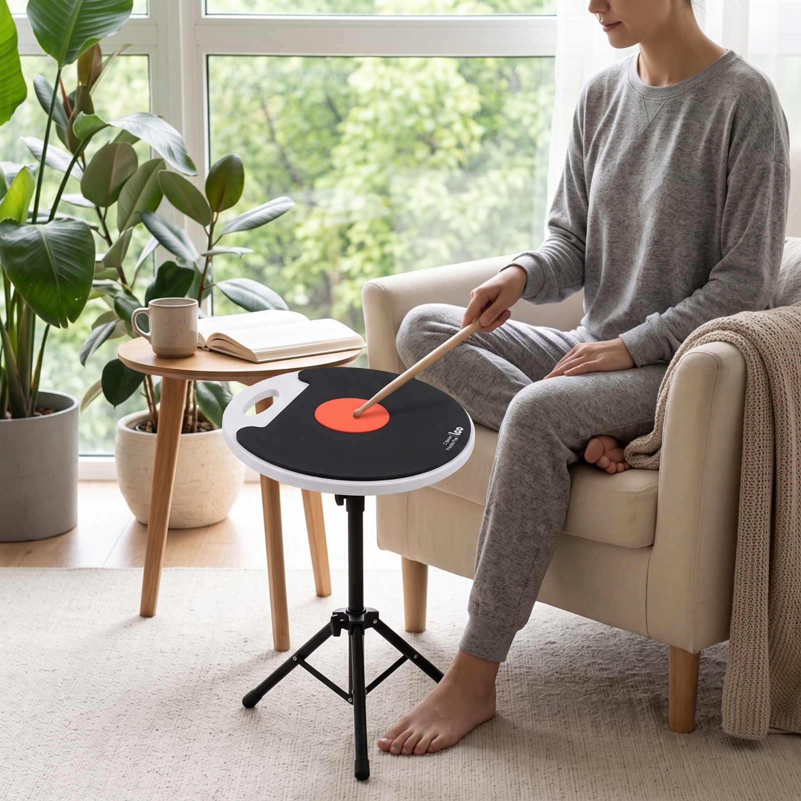 Drum Practice Pad Quiet Drum P - Drum Practice Pad reseña y precio
