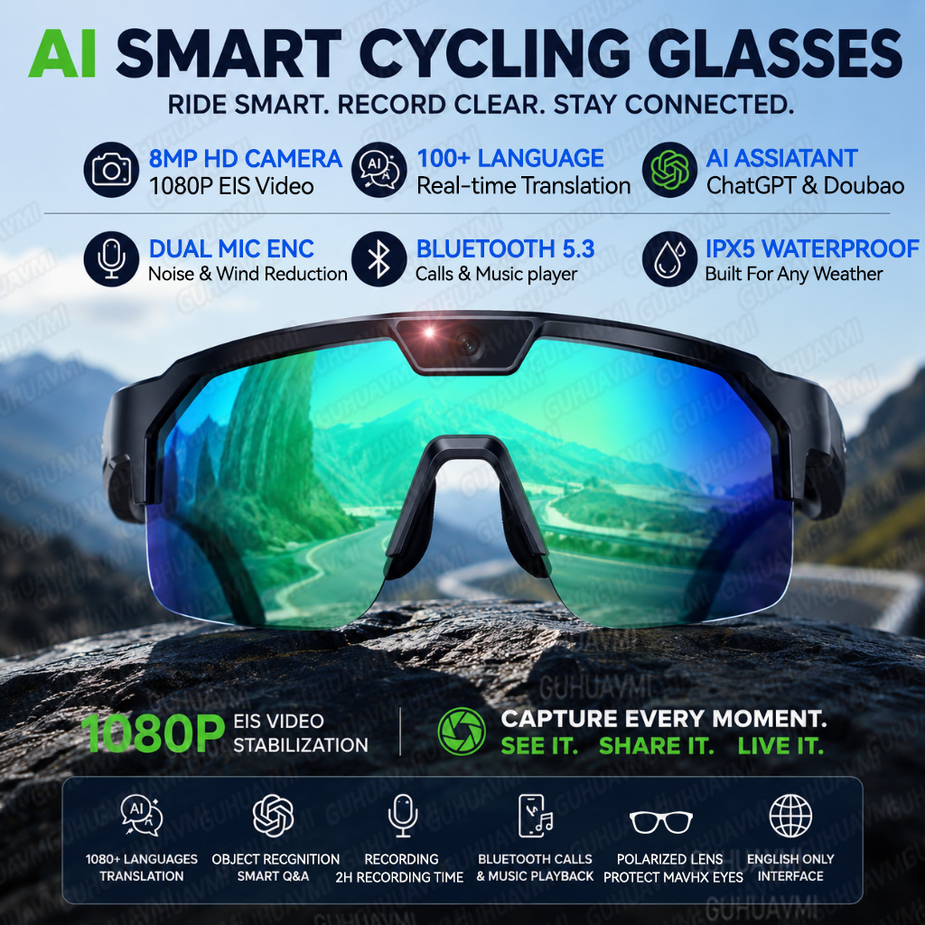 2026 Upgrade Smart Glasses wit - Audio Music Ai reseña y precio