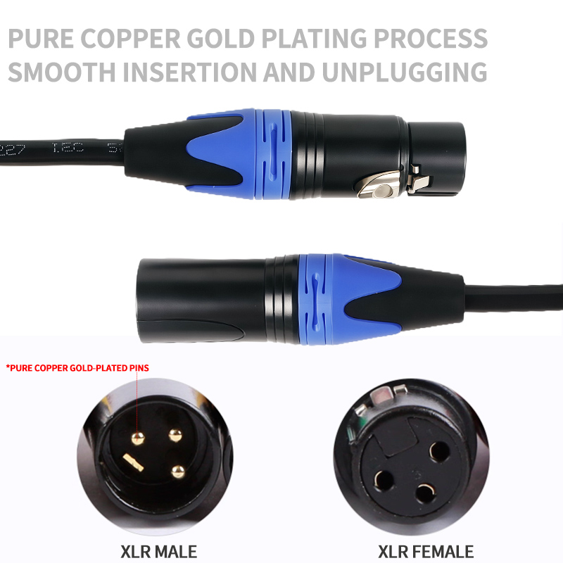 XLR Microphone Cable 3-Pin Mal - Cable Xlr Balanced reseña y precio