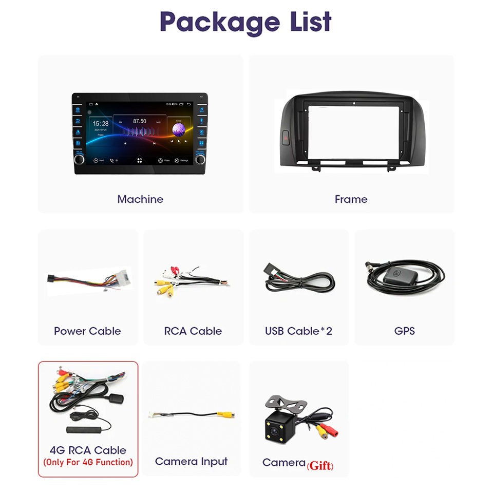 8G Ram 128GB QLED Car Radio Vi - Audio Music To Text reseña y precio