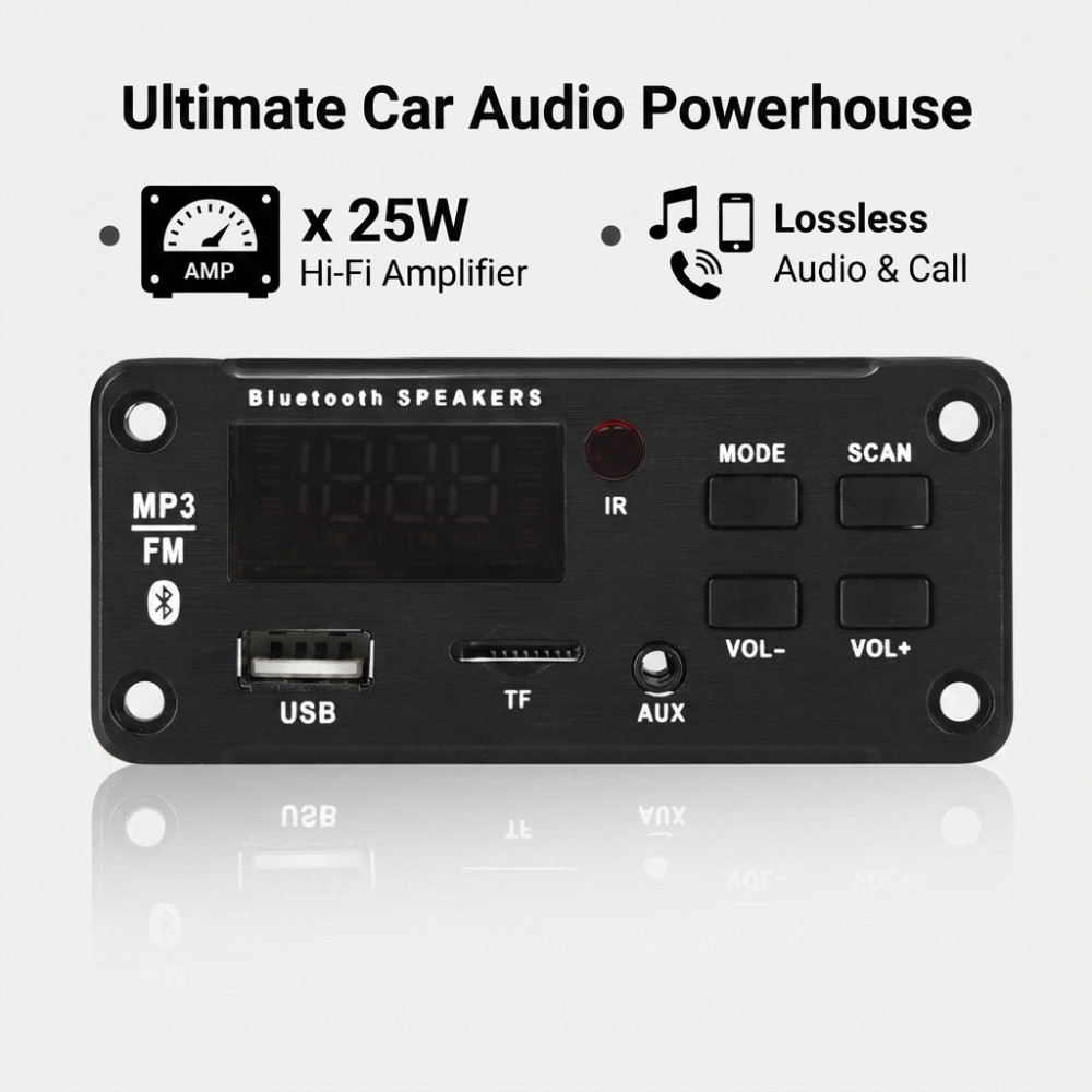 50W Amplifier Bluetooth MP3 WM - Audio Music To Mp3 reseña y precio