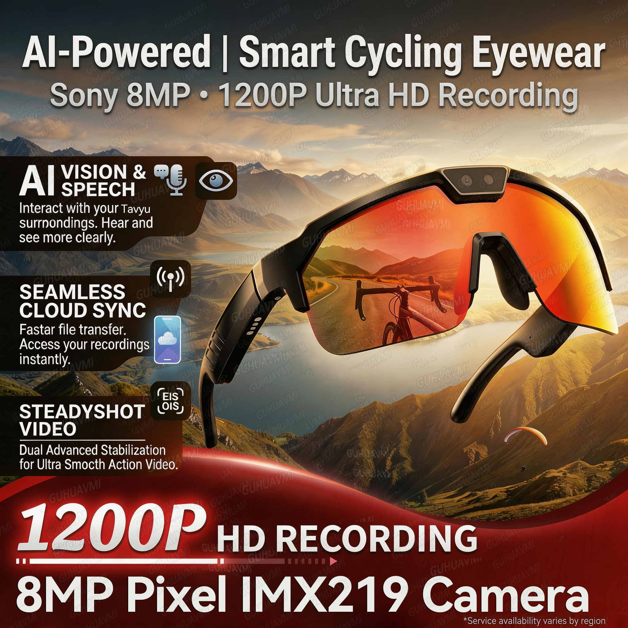 2026New AI Smart Glasses 1200P - Audio Music Ai reseña y precio