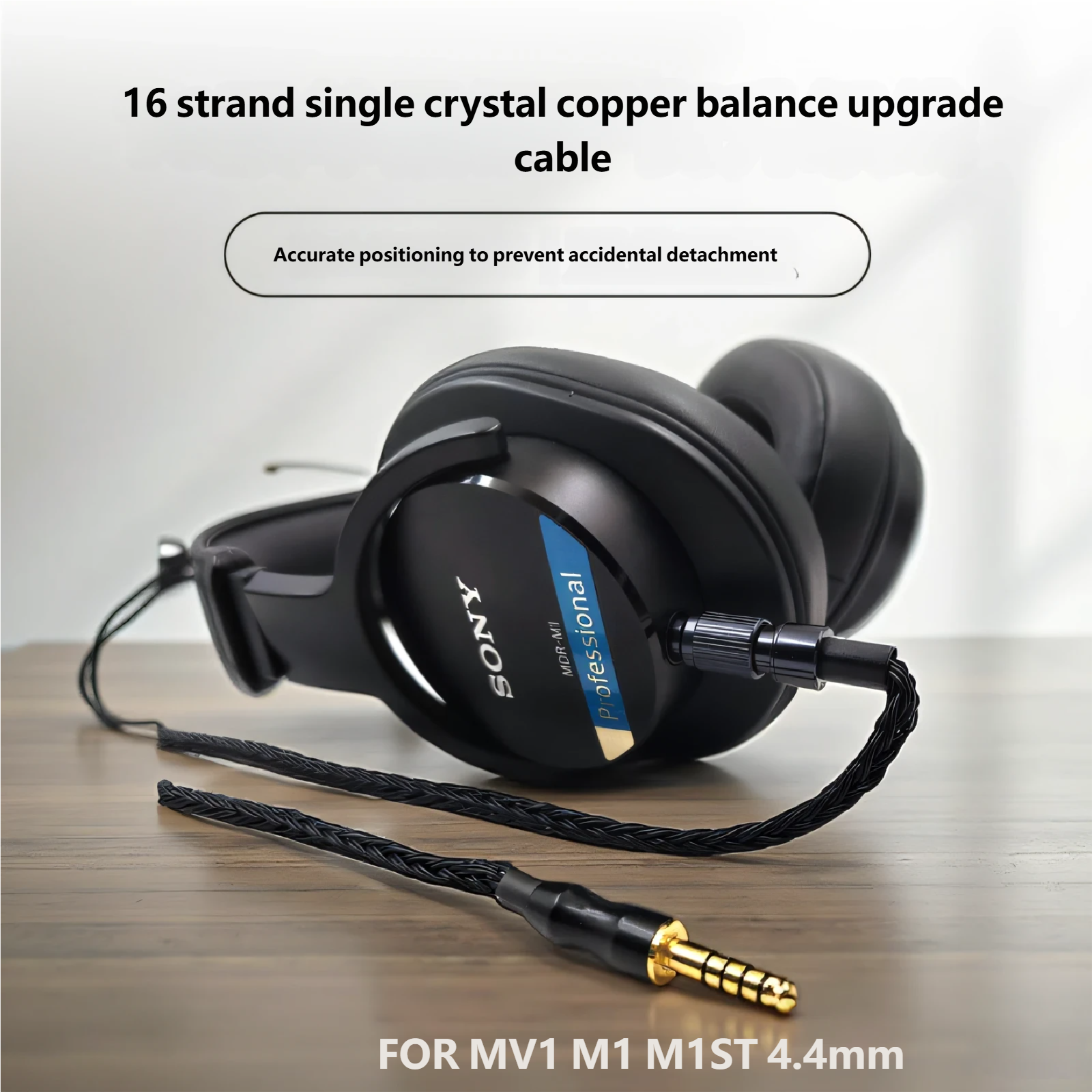 For SONY MDR-M1 MV1 M1ST 4.4mm - Cable Xlr Balanced reseña y precio