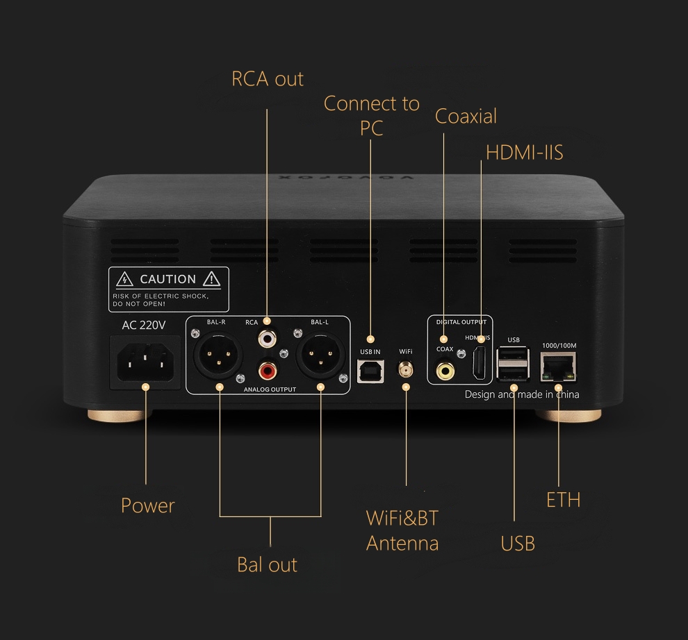 VOVOFOX-HiFi AP05S Lossless Mu - Audio Music To Mp3 reseña y precio