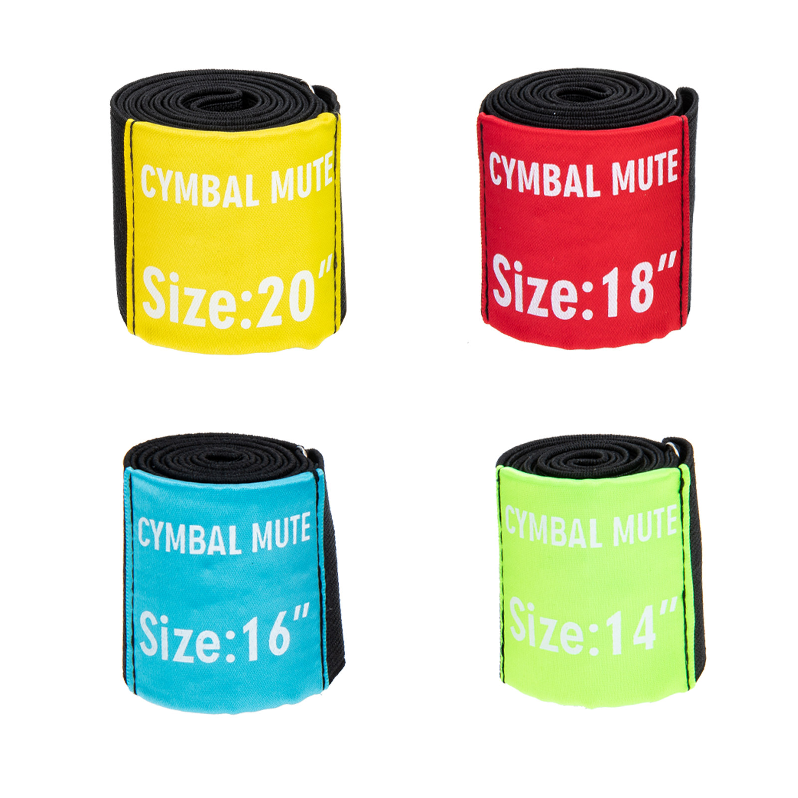 4Pcs Cymbal Mute Circles Profe - Drum Practice Pad reseña y precio