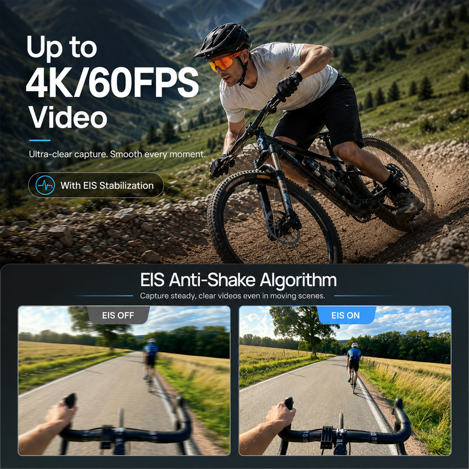 AI Sport Smart Glasses with Ca - Audio Music Ai reseña y precio