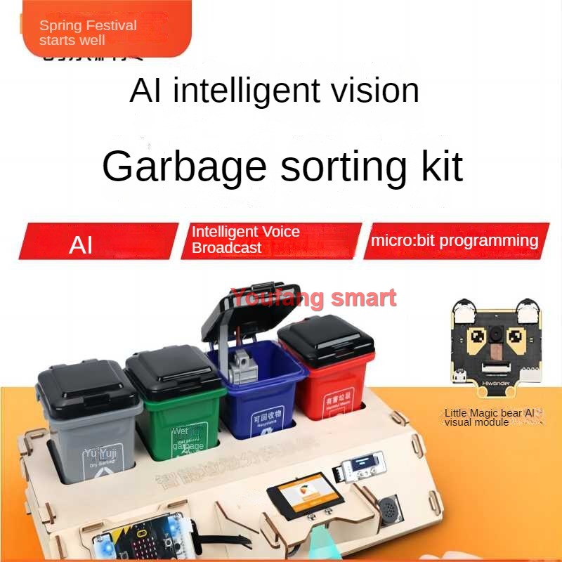 Waste Sorting Robot Kit AI Vis - Audio Music Ai reseña y precio