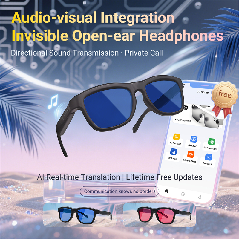 Creatively Smart Sunglasses El - Audio Music Ai reseña y precio